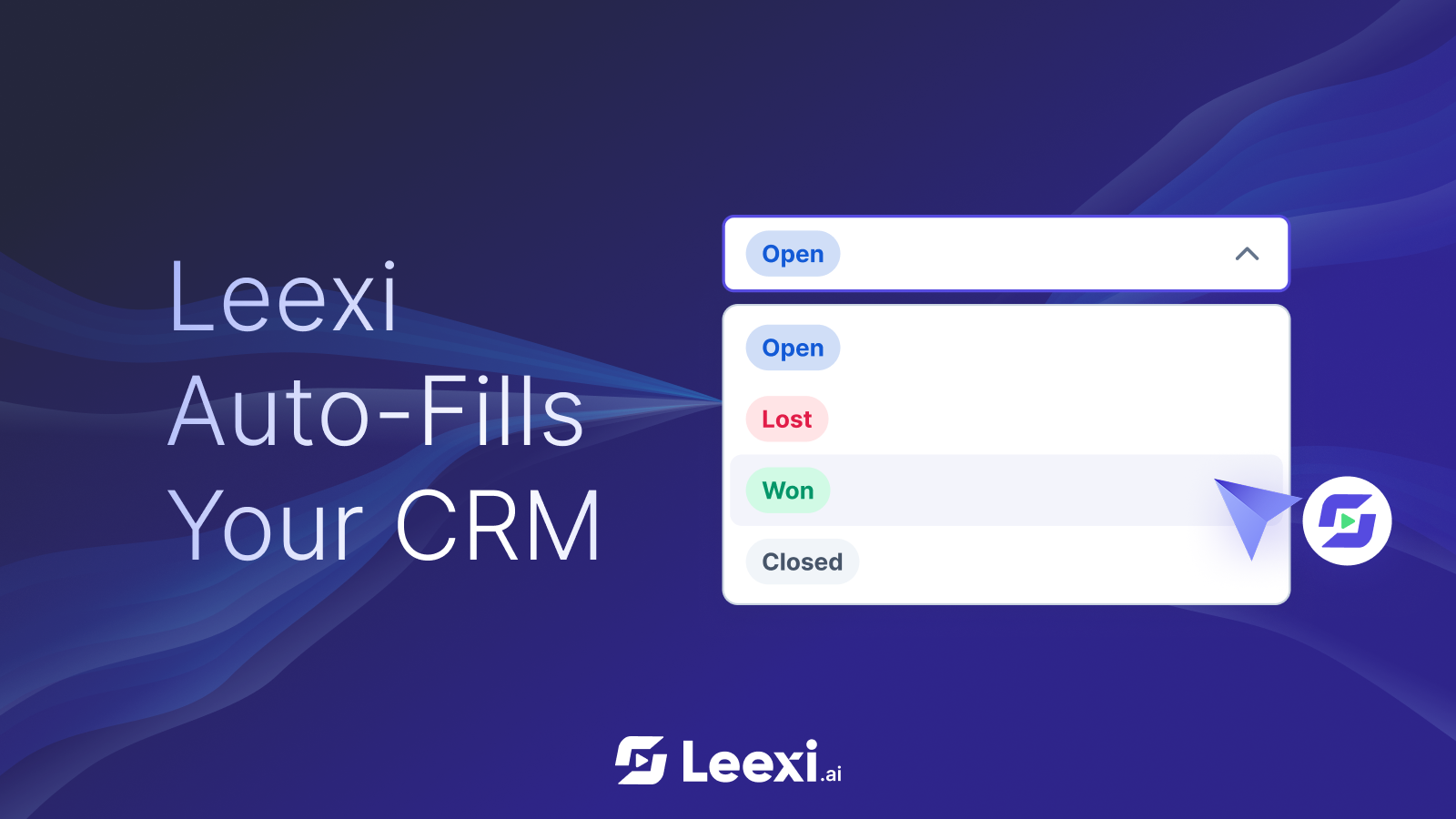 Leexi autofills your CRM based on your meetings